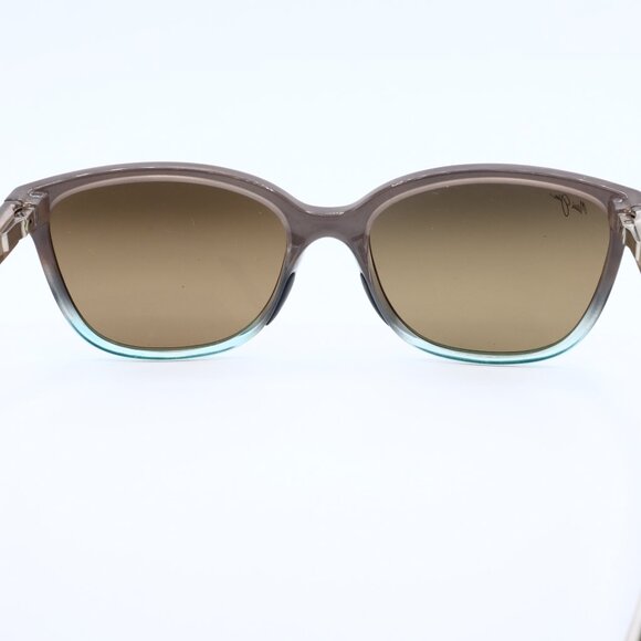 Maui Jim Honi MJ 758-22B Brown Polarized Sunglasses Brown -SCRATCHED LENS - Picture 8 of 8